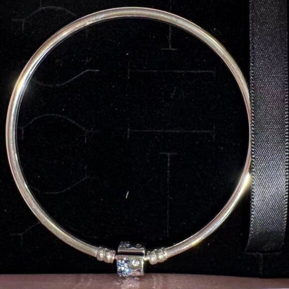 Pandora Sterling Silver Bangle - Picture 3 of 4